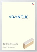 DANTIK rám na obraz 42x59,4 | KASSETTE bílá (Plexi Čiré)