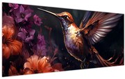 Obraz - Kolibrík (120x50 cm)