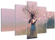 Obraz - Oživená príroda (150x105 cm)