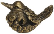 Bronzová antik dekorácia socha vtáčika - 11*7*9 cm
