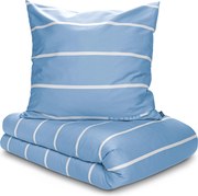 XXXLutz LICENCOVANÁ POSTEĽNÁ BIELIZEŇ satén modrá 135/200 cm Bugatti - Online Only bytové doplnky - 003252042803