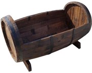 Drevený kvetináč 60x35x34 cm