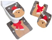 Vianočná sada na záchod KF387 - jeleň