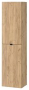 Cersanit Malika, vysoká závesná skrinka 400x300x1600 mm, dub, S598-049-DSM