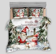 Obliečky Vianoce A4 Bavlna 7-dielna súprava
