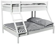 Posteľ buková Mike 200x90/140 white