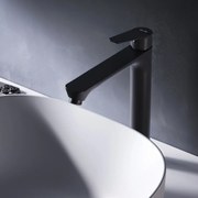 Umývadlová batéria AM.PM Hit FTA92022 vysoká, čierna