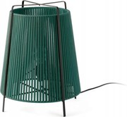 Faro Akane zelená stojacia lampa, IP44, E27, moderný dizajn, 48x59 cm