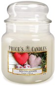 PRICE´S MIDI sviečka v skle Winter Kisses - horenie 90h