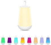 Rabalux 76019 - LED RGB Stmievateľná stolná lampa FRANCO LED/2W/5V 3000K