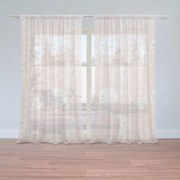 Sablio Záclony Oblaky a mesiac: 2ks 150x250cm
