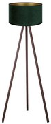 Brilagi - Stojacia lampa VELVET 1xE27/60W/230V hnedá/zelená