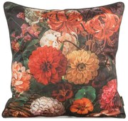 DEKORAČNÁ OBLIEČKA NA VANKÚŠ VELVET110 45X45 CM KVETY