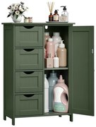 Kúpeľňová skrinka LHC041C01 zelená