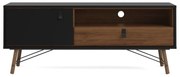 Čierny TV stolík Tvilum Ry