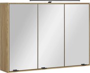 XXXLutz ZRKADLOVÁ SKRINKA, farba duba, 100/70/20 cm Linea Natura - Online Only kúpeľne - 001279033913