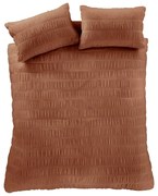 Oranžové obliečky na jednolôžko 135x200 cm Seesucker - Catherine Lansfield