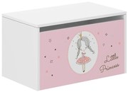 Detská truhla na hračky - PRINCEZNÁ