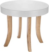 Detský okrúhly stôl drevené nožičky 37 cm Drevo