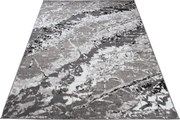 TA Koberec Q543D WHITE MAYA PP EYM Sivý Obdĺžnikový Rozmer: 80x150 cm