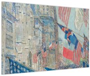 Obraz - Childe Hassam, Allies day, reprodukcia (90x60 cm)