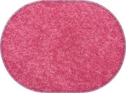 AKCIA: 120x160 cm Kusový koberec Eton ružový ovál, ružová, chodba / predsieň, Vopi