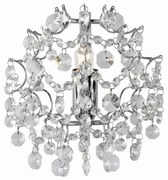 Markslöjd 102335 - Nástenné svietidlo ROSENDAL 1xE14/40W/230V chróm