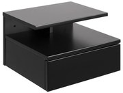 Nočný stolík AVA čierna