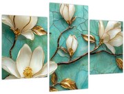 Obraz - 3D magnólia (90x60 cm)