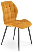Jedálenská stolička Valeria, žltá