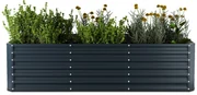 High Grow Straight vyvýšený záhon, 1440 L, Ergonomický, Odolný voči poveternostným vplyvom, Otvorená základňa