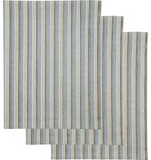 House Doctor Bavlnená utierka Cook Blue/Sand – set 3 ks