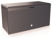 Záhradný úložný box Boxe Rato Plus hnedá, 290 l, 114 cm