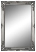 Zrkadlo, strieborný rám, MALKIA TYP 7