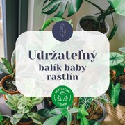 Udržateľný balík baby rastlín
