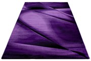 Koberec Miami fialovo - čierny