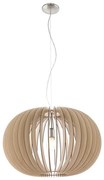 Eglo 95042 - Závesný luster na lanku STELLATO 1xE27/60W/230V priemer 70 cm béžový