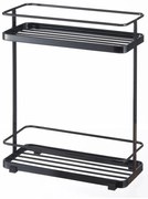 Čierny dvojposchodový organizér Yamazaki Tower