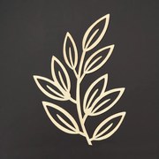 AMADEA Drevená dekorácia vetvička, rozmer 22 cm, český výrobok