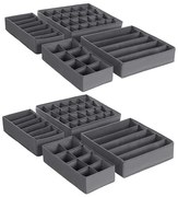 Organizér do zásuvky na bielizeň GRANT sivý