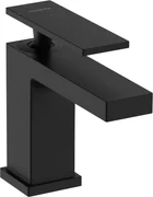 Hansgrohe Tecturis E, páková umývadlová batéria 80 CoolStart EcoSmart+ bez odtokovej garnitúry, čierna matná, HAN-73001670