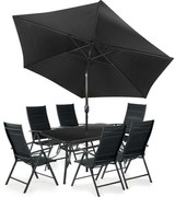 Fieldmann Súprava záhradného nábytku MELISA DARK