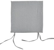 Poduška na stoličku SSE-AAT-CP-3475 (2 cm) 40x40 cm sivá