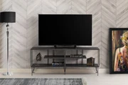 TV stolík/skrinka Elza (Tmavá hnedá). Akcia -15%. Vlastná spoľahlivá doprava až k Vám domov. 1072657