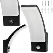 BERGE LED nástenné svietidlo 12W - 800lm - vonkajšie s pohybovým čidlom