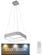 Rabalux - LED Stmievateľný luster na lanku LED/28W/230V hranatý 3000-6000K + DO