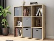 Regál s 9 priehradkami Felicia, dub artisan%