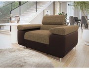 Kreslo Torezio 1, Dostupné poťahy: Soft 066 + Lux 03 ekokoža