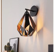 Eglo 49992 - Nástenné svietidlo CARLTON 1 1xE27/60W/230V