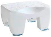 WENKO 73361100-Stolička do vane SECURA 40x31 cm biela/priehľadná